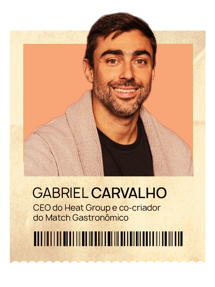 Gabriel Carvalho, CEO do Heat Group e co-criador do Match Gastronômico