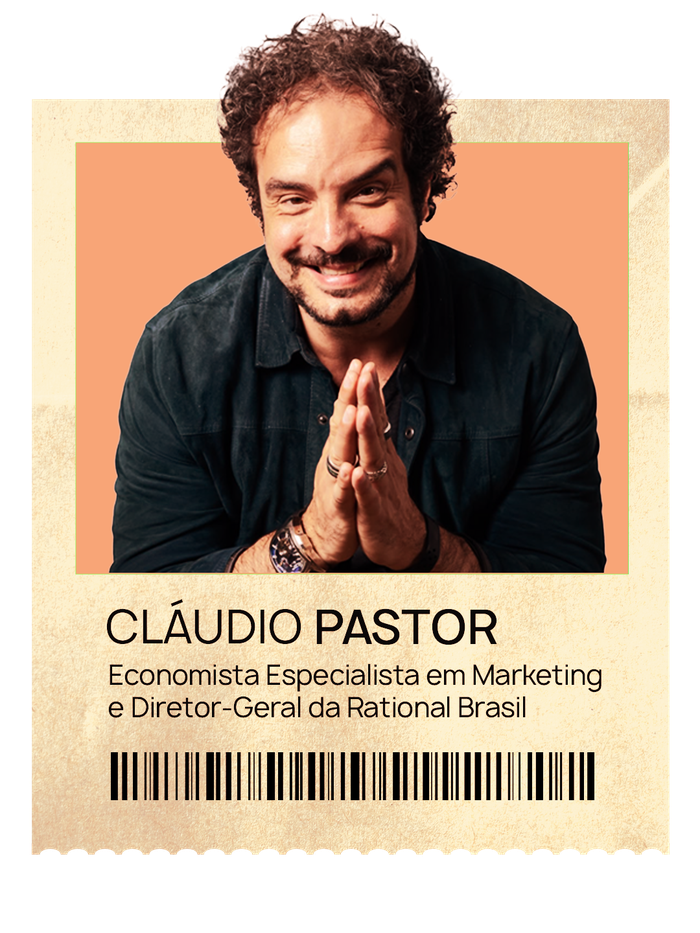 Cláudio Pastor, economista especialista em marketing e diretor-geral da Rational Brasil