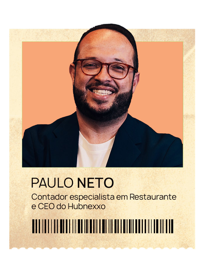 Paulo Neto, contador especialista em restaurante e CEO do Hubnexxo