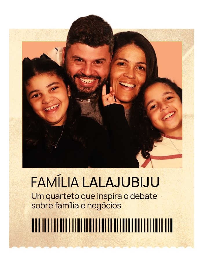 Família Lalajubiju, um quarteto que inspira o debate sobre família e negócios