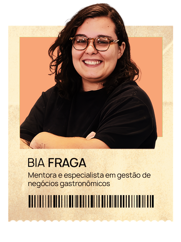 Bia Fraga, mentora e especialista em gestão de negócios gastronômicos